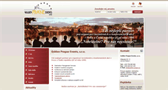 Desktop Screenshot of golden-prague.cz